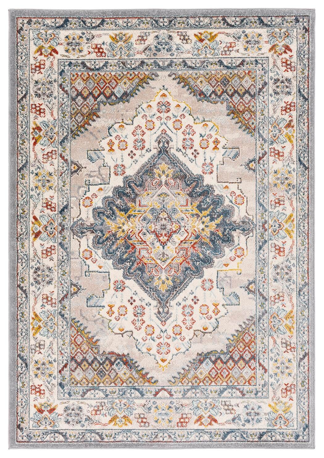 Machine Woven Anakara 5'3" x 7'3" Area Rug, Taupe, large