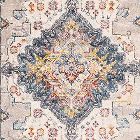 Machine Woven Anakara 7'10" x 10'3" Area Rug, Taupe, large