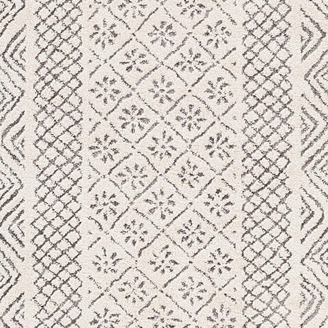 Hand Tufted Bahar 2' x 2'11" Doormat, Charcoal, large