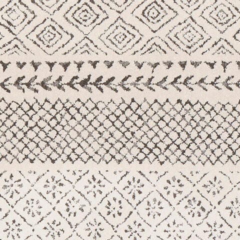 Hand Tufted Bahar 7'10" x 10'2" Area Rug, Charcoal, large