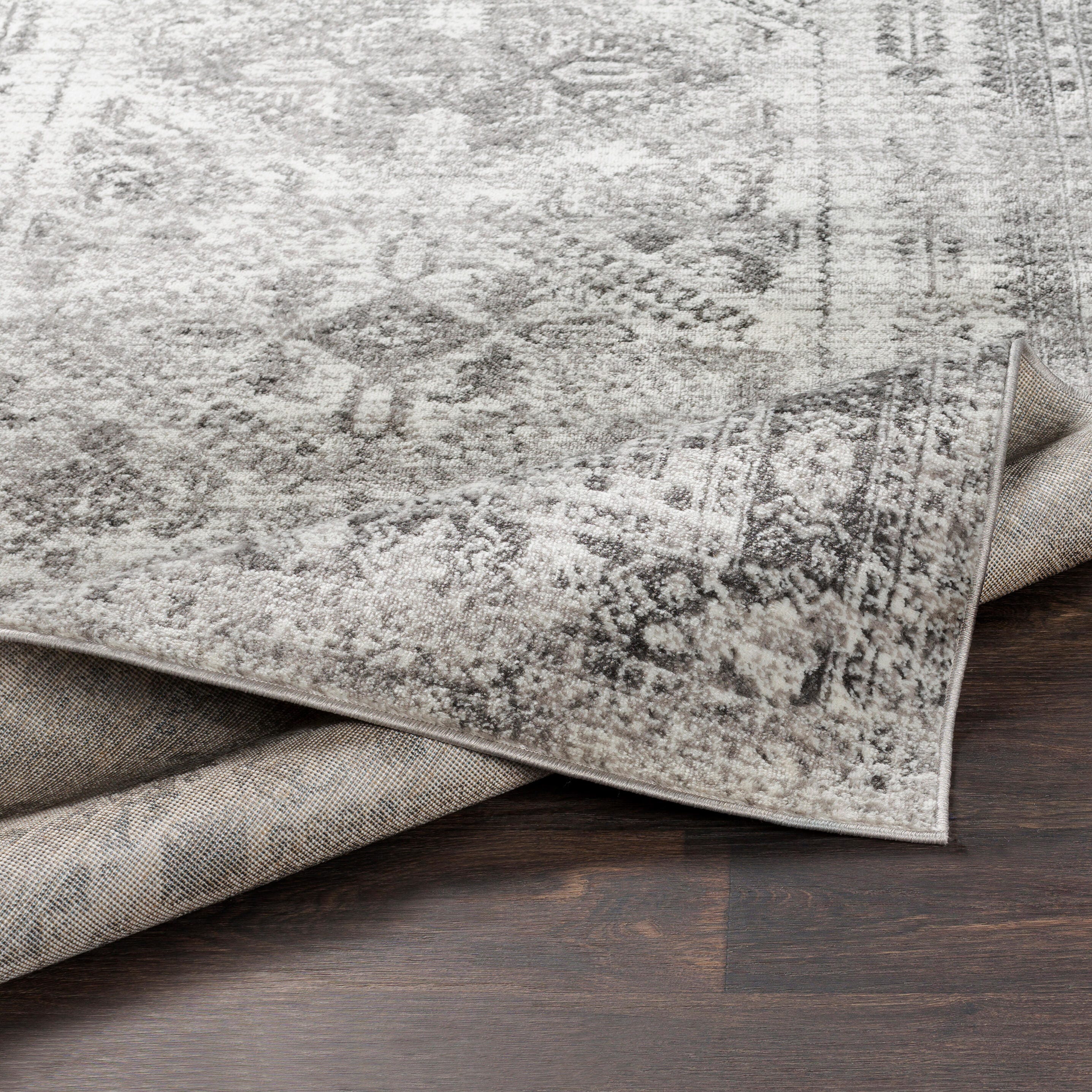 Surya Monte Carlo Traditional Area Rug, Gray, large