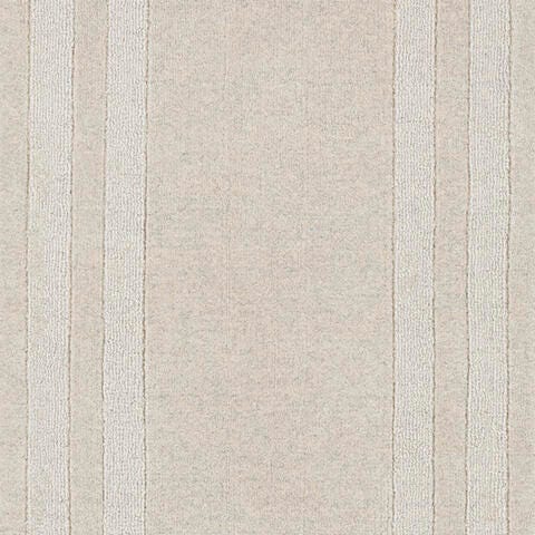 Hand Tufted Sorrento 2'6" X 8' Runner, Ivory/Taupe, large