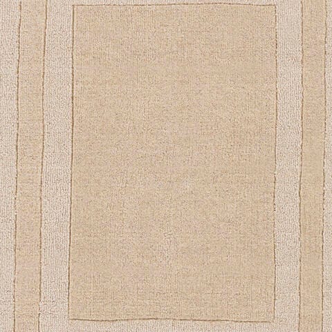 Hand Tufted Sorrento 4' X 6' Area Rug, Ivory/Taupe, large