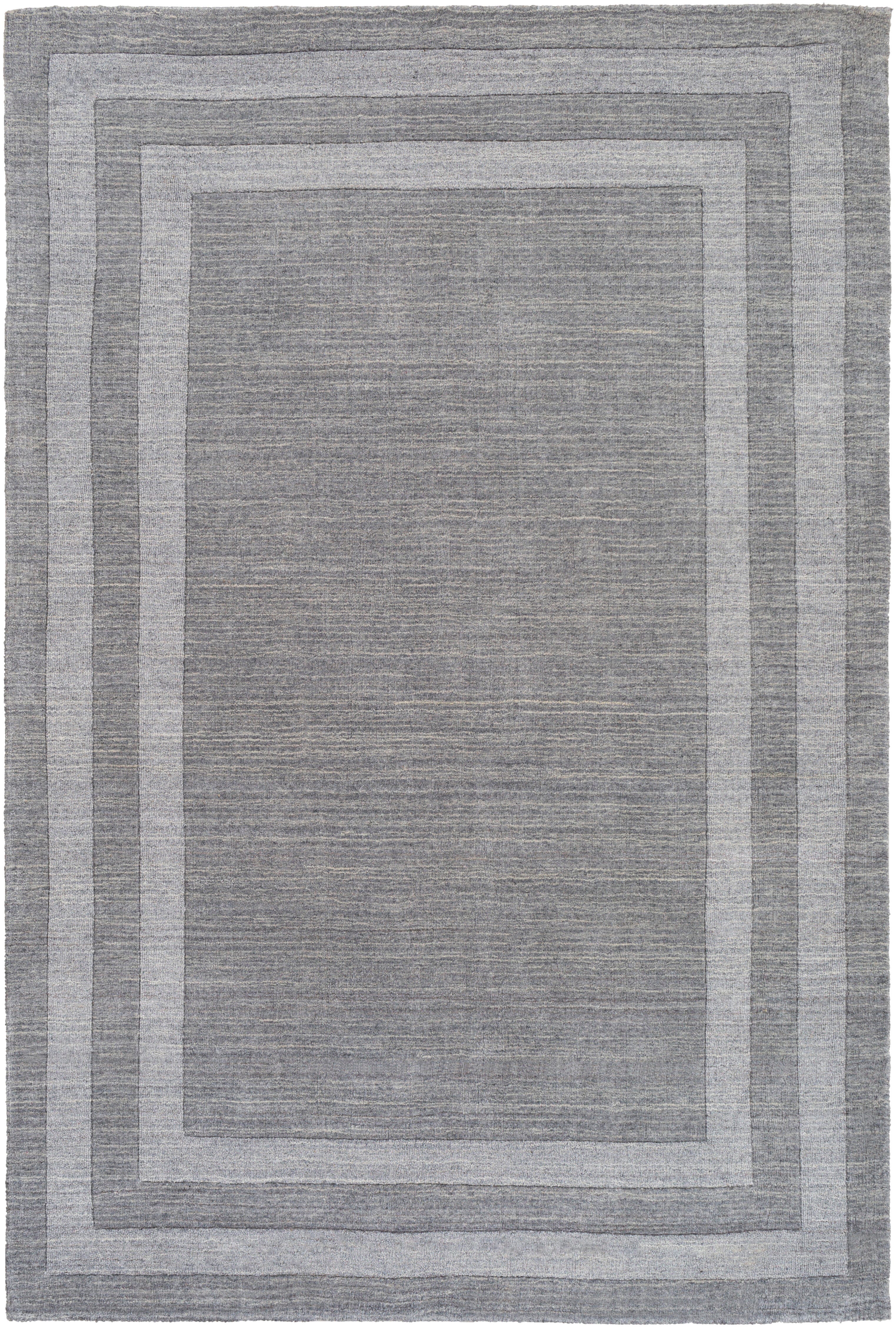 Hand Tufted Sorrento 6' x 9' Area Rug, Medium Gray, large