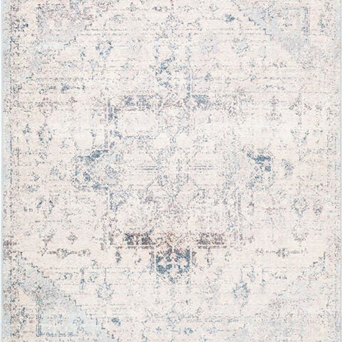 Surya Anakara Transitional Gray Area Rug, Gray/Blue, large