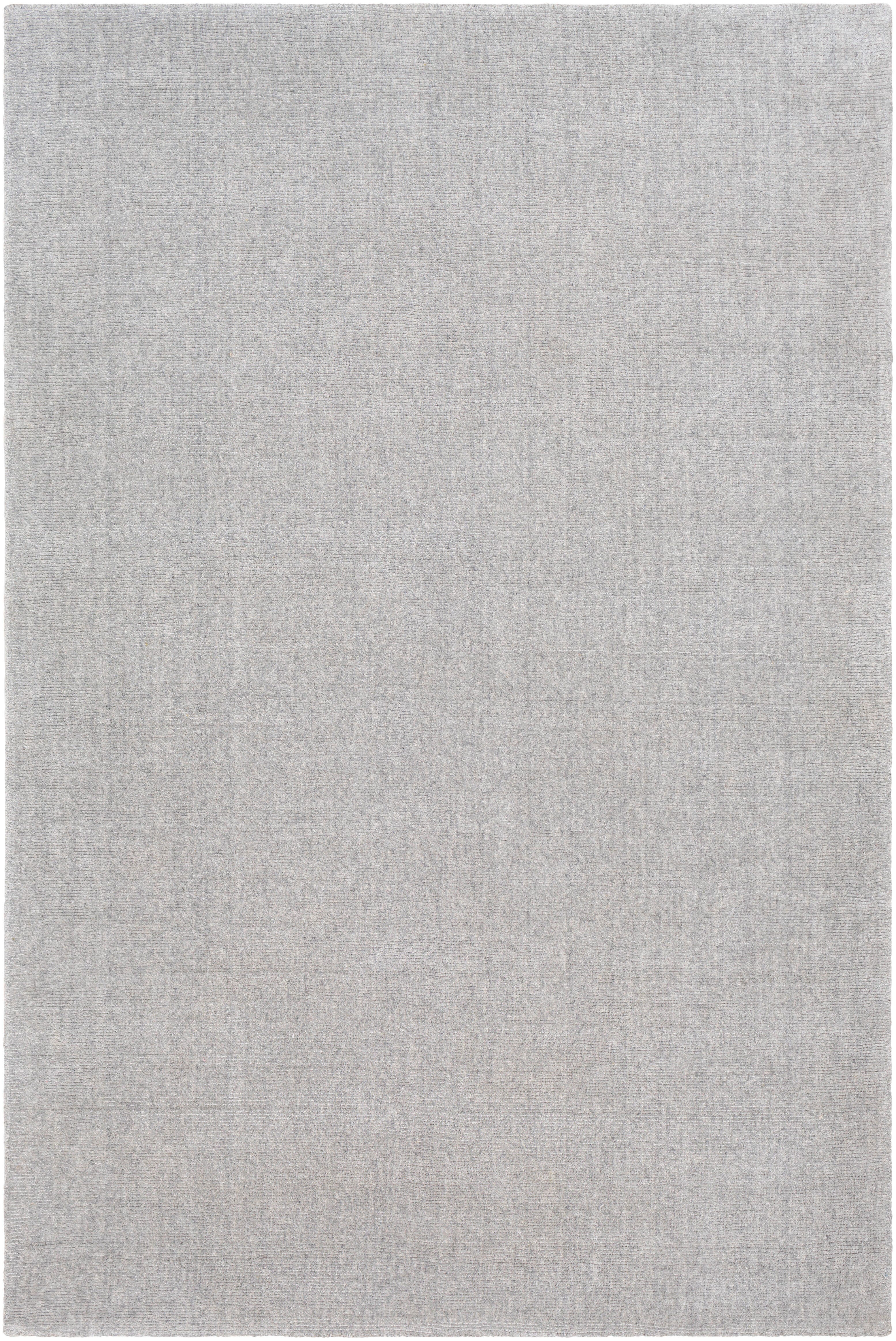 Surya 4' x 6' Area Rug, Medium Gray, large