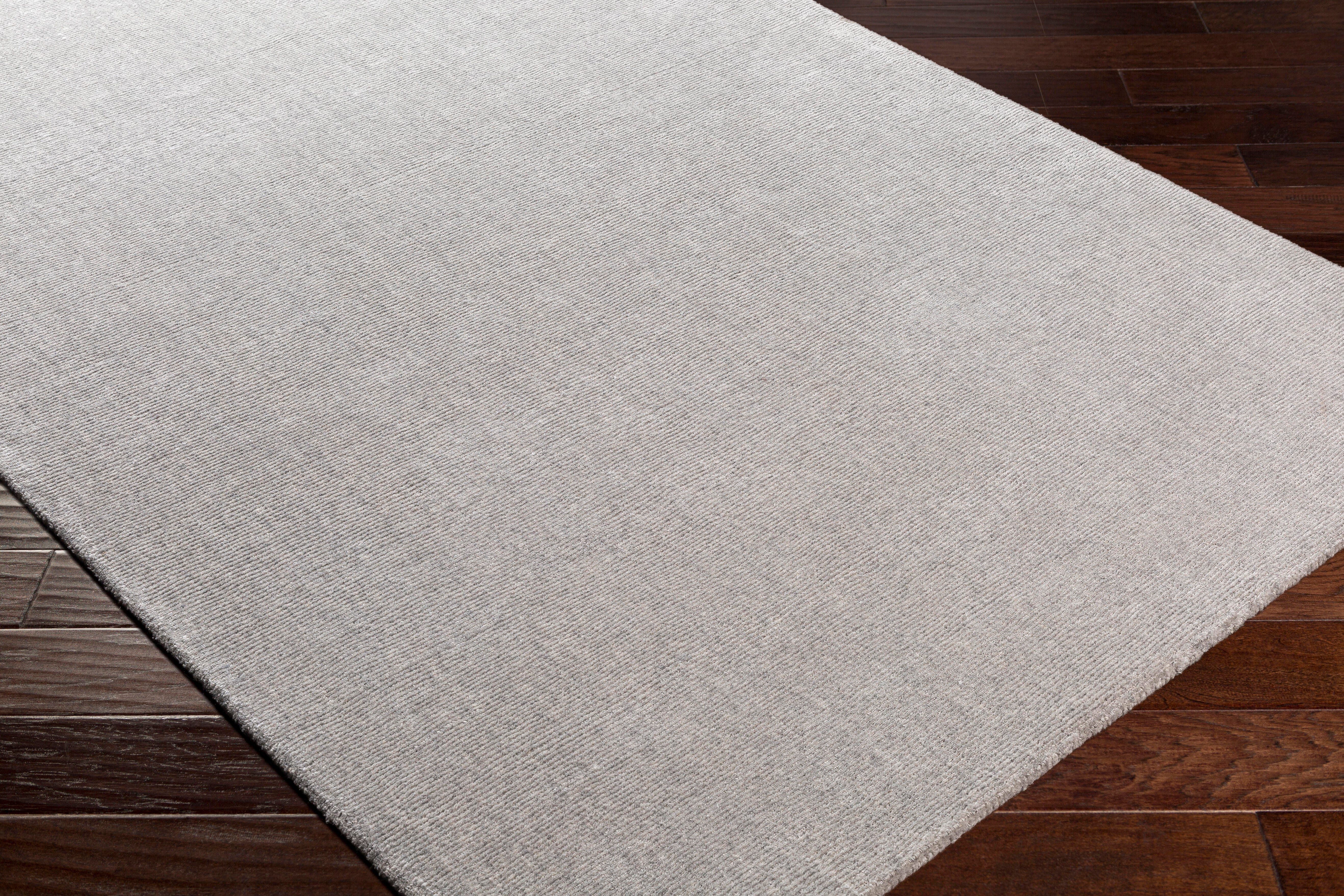 Surya 5' x 7'6" Area Rug, Medium Gray, large