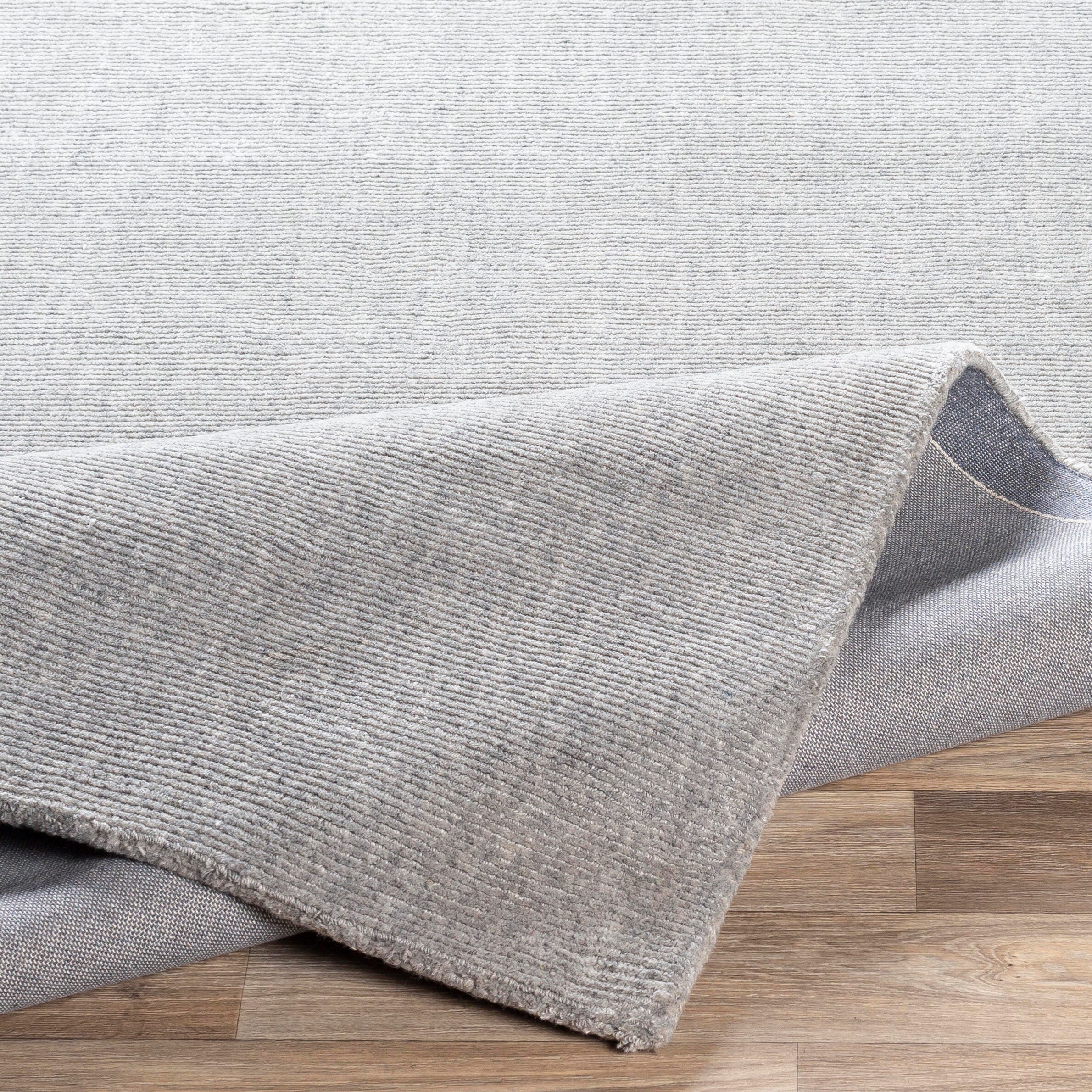 Surya 5' x 7'6" Area Rug, Medium Gray, large