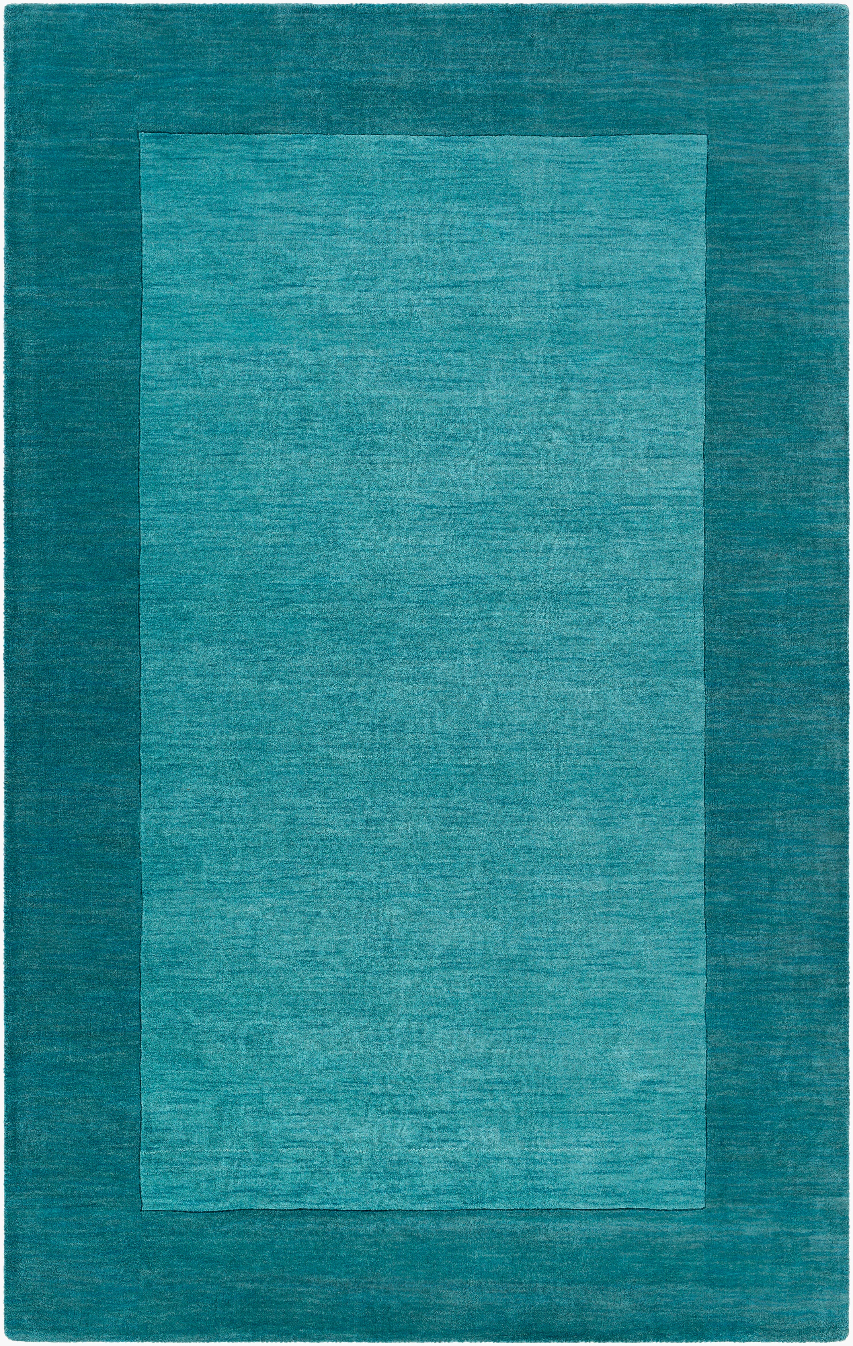 Surya 7'6" x 9'6" Area Rug, Aqua/Teal, large