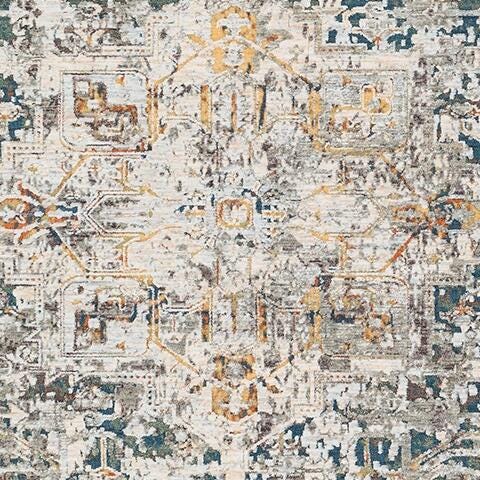 Traditional Area Rug 7'10" X 10' Rug, Multi, large