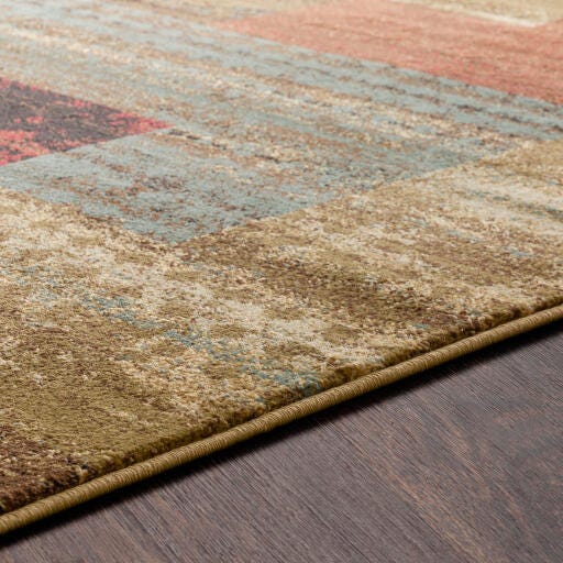 Modern Area Rug 2' X 3'3" Rug, Multi, large