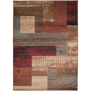 Modern Area Rug 3'11" X 5'3" Rug, Multi, large