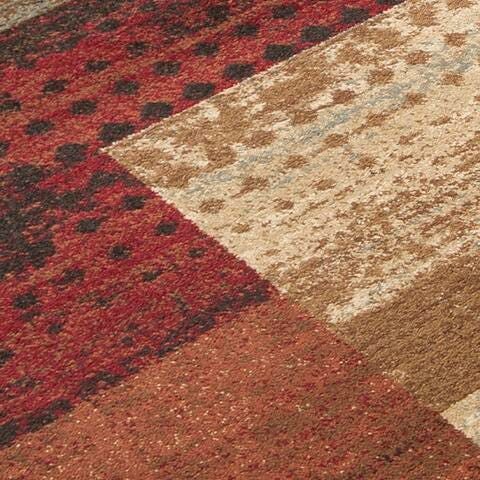 Modern Area Rug 5'3" X 7'7" Rug, Multi, large