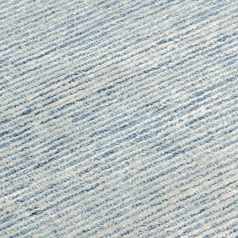 World Needle 5' x 7'6" Rug, Pale Blue/Denim/Cream, large