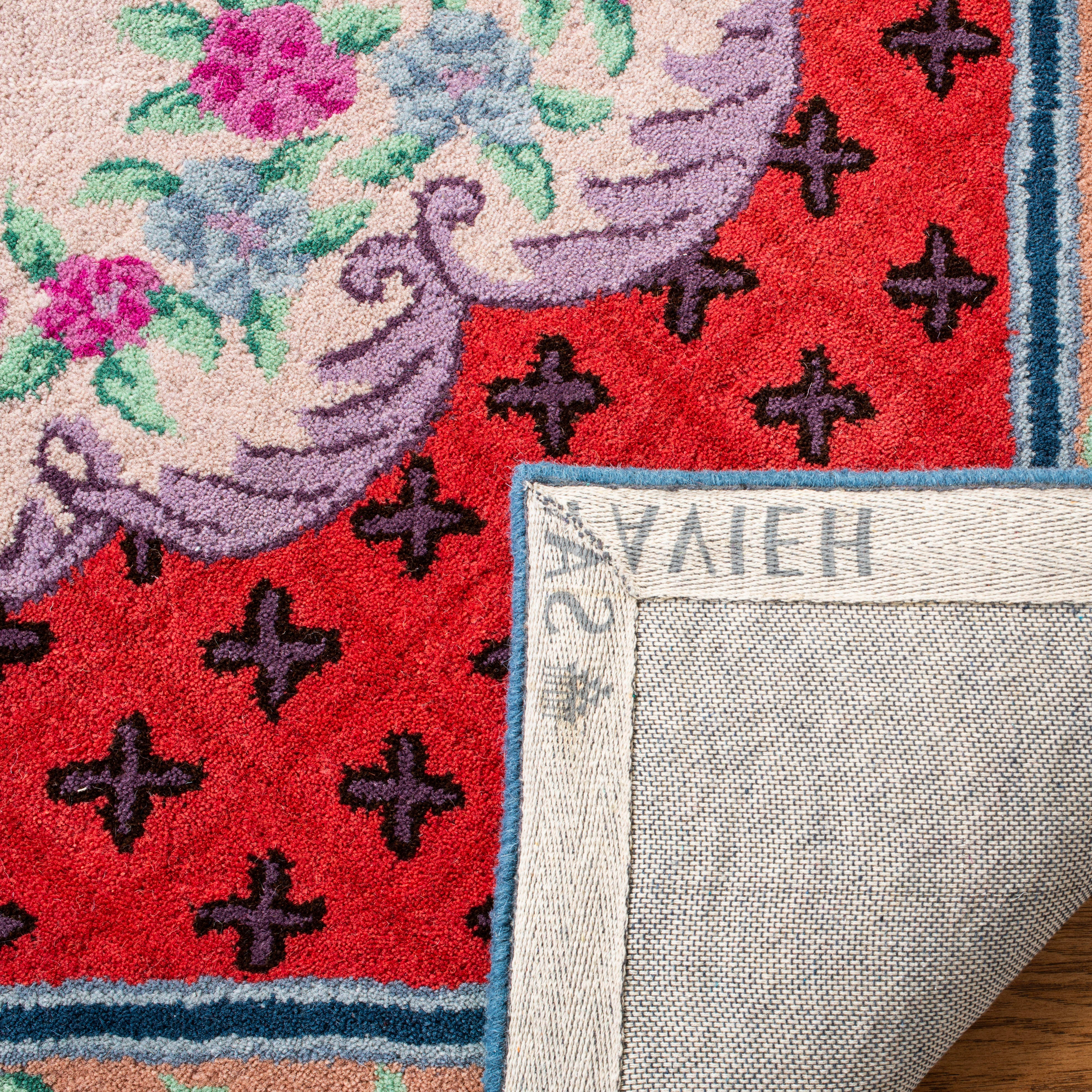 Safavieh Bellagio Bellagio 2'3" X 7' Runner, Ivory/Pink, large