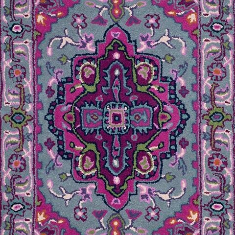 Safavieh Bellagio Bellagio 2'6" X 4' Accent Rug, Gray/Pink, large