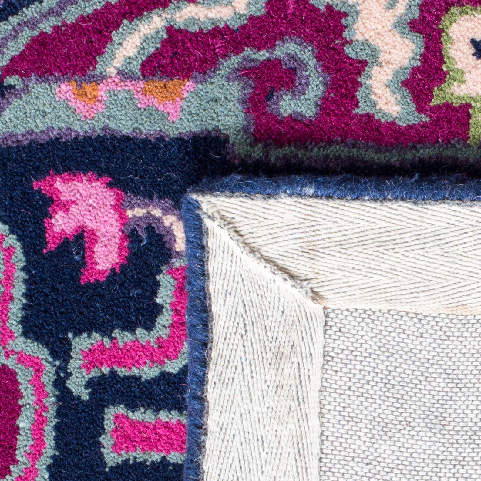 Safavieh Bellagio Bellagio 2' X 3' Accent Rug, Pink/Navy, large