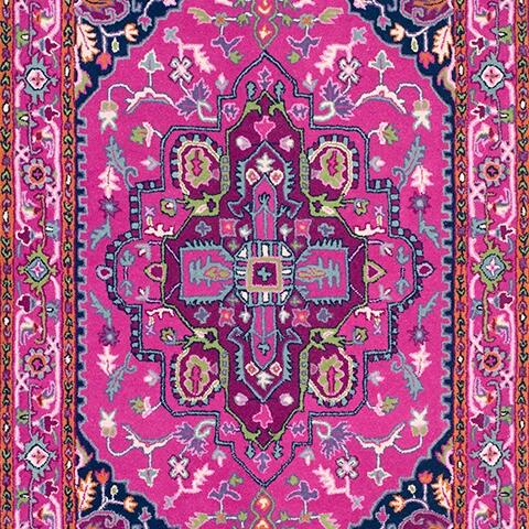 Safavieh Bellagio Bellagio 5' X 8' Area Rug, Pink/Navy, large