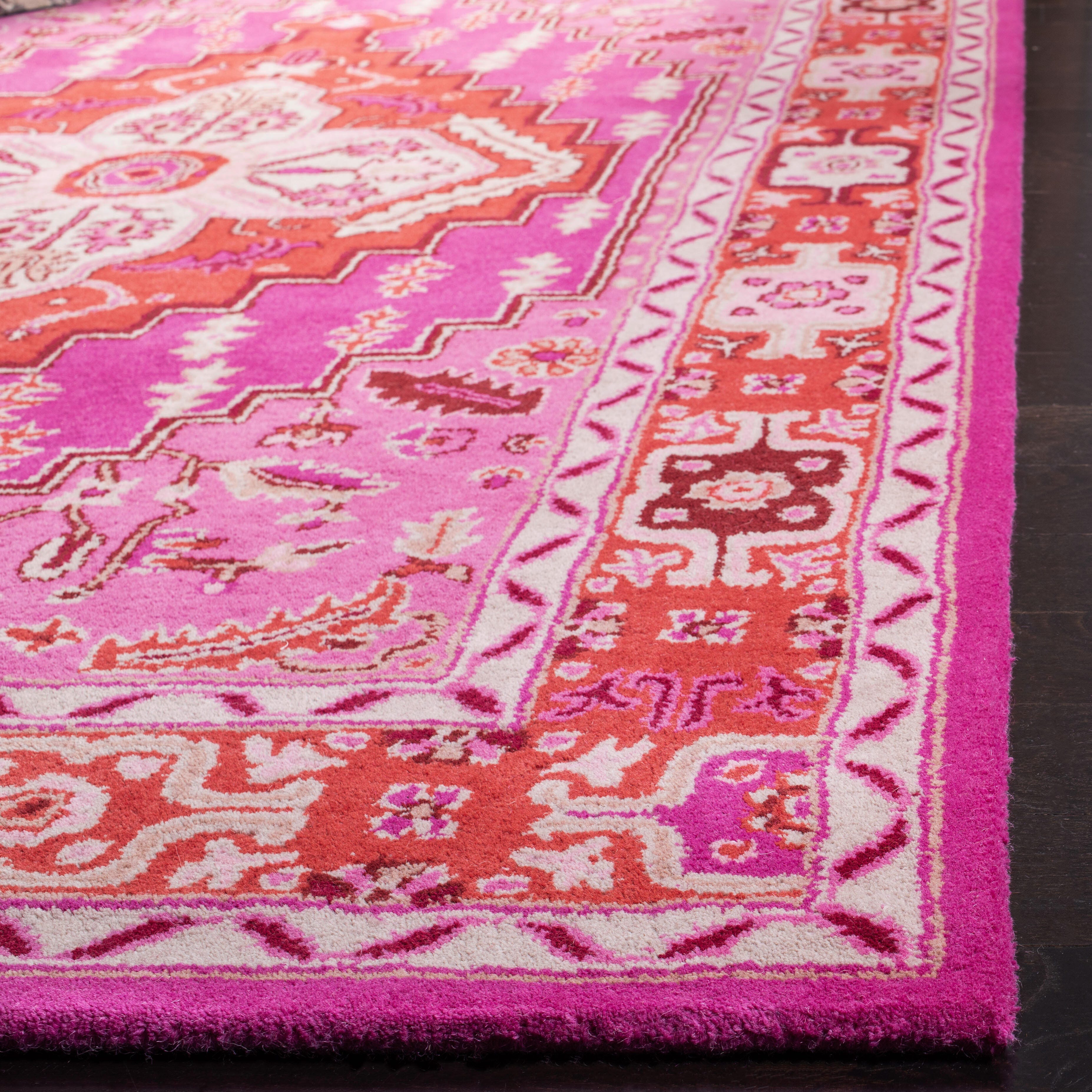 Safavieh Bellagio 2'3" X 11' Runner, Red/Pink, rollover