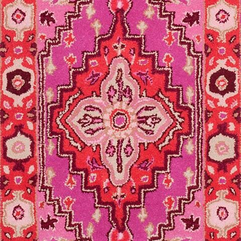 Safavieh Bellagio Bellagio 2'3" X 9' Runner, Red/Pink, large
