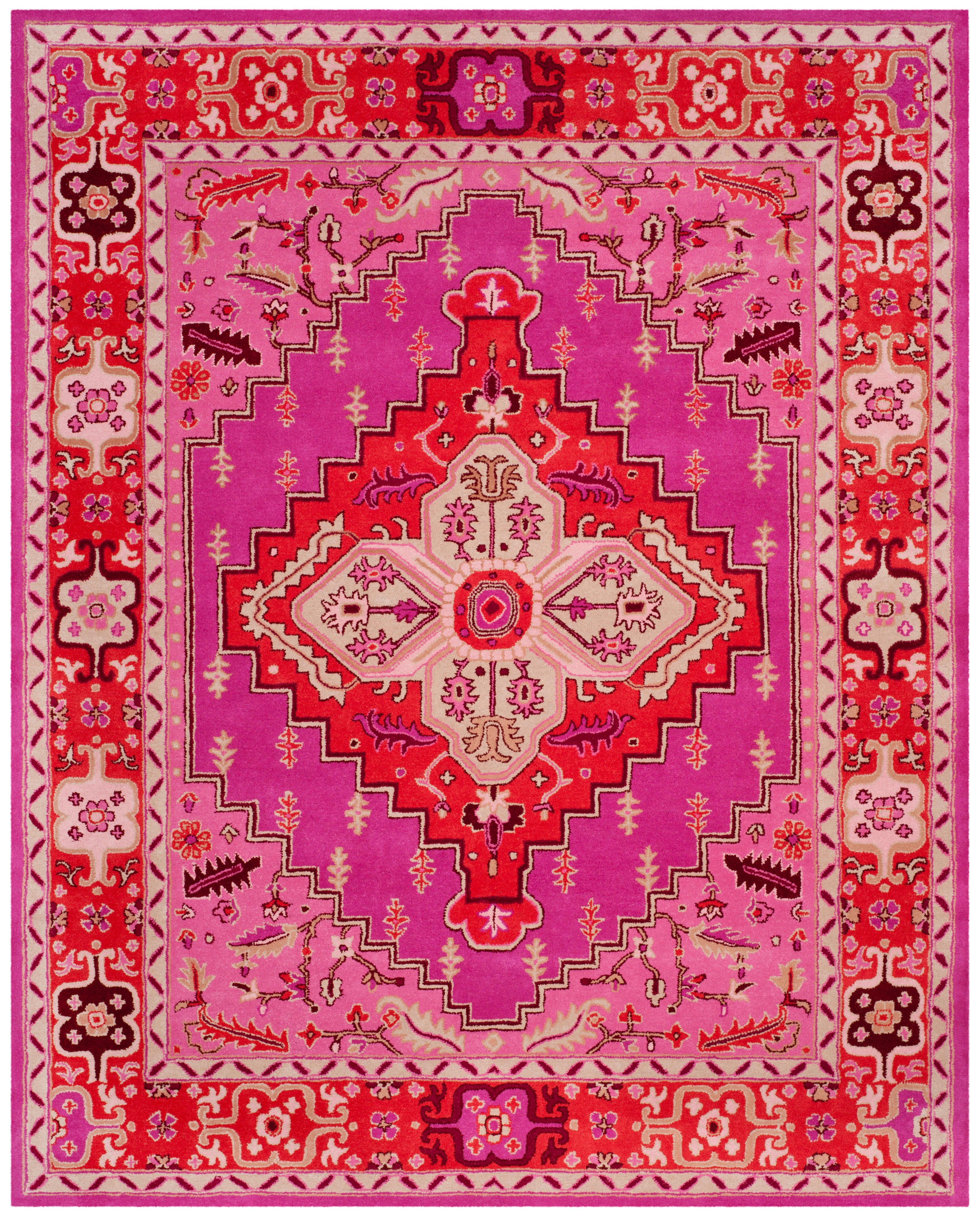 Safavieh Bellagio 8' X 10' Area Rug, Red/Pink, large