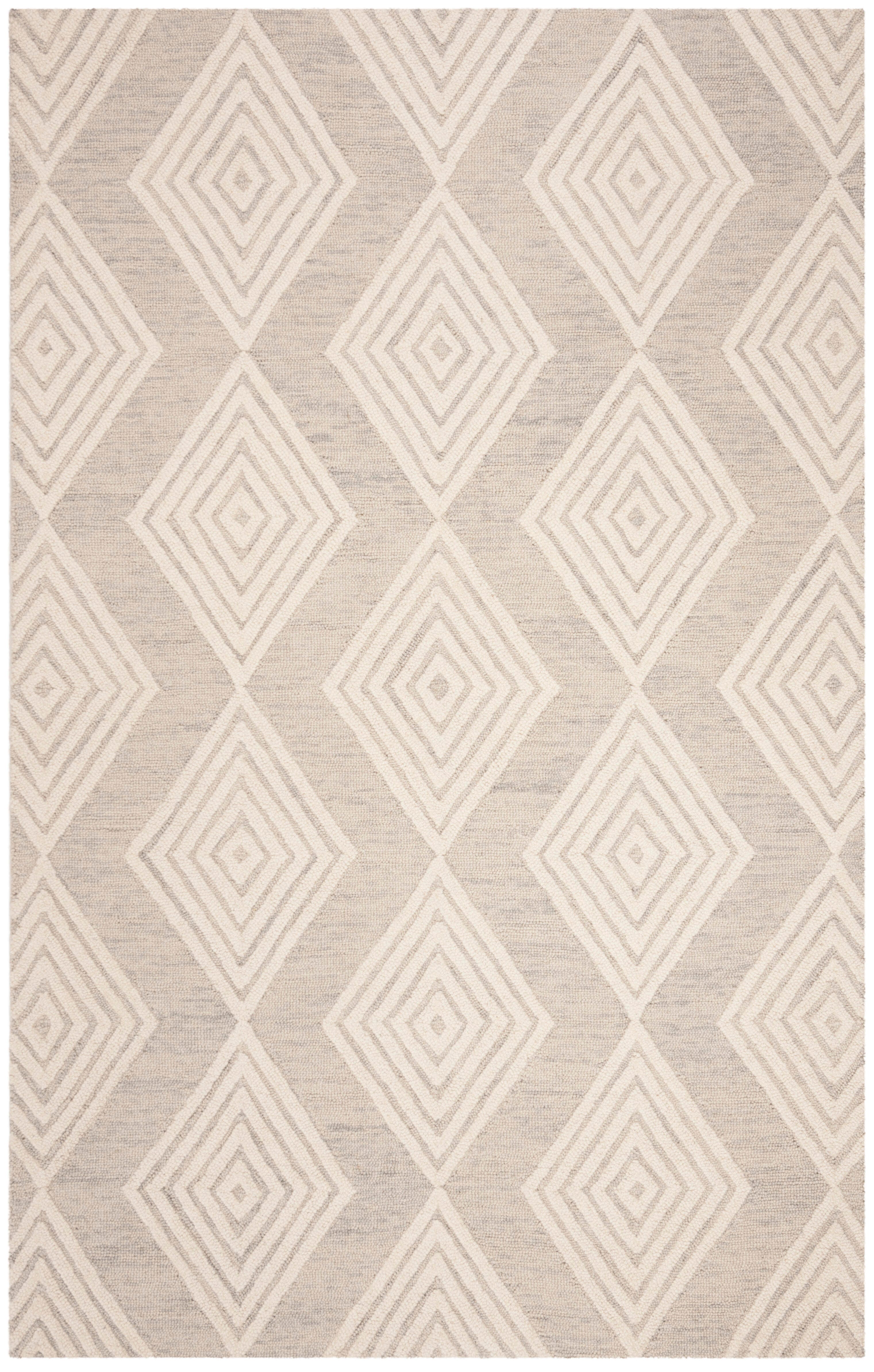 Safavieh Blossom 5' X 8' Area Rug, Silver/Ivory, large