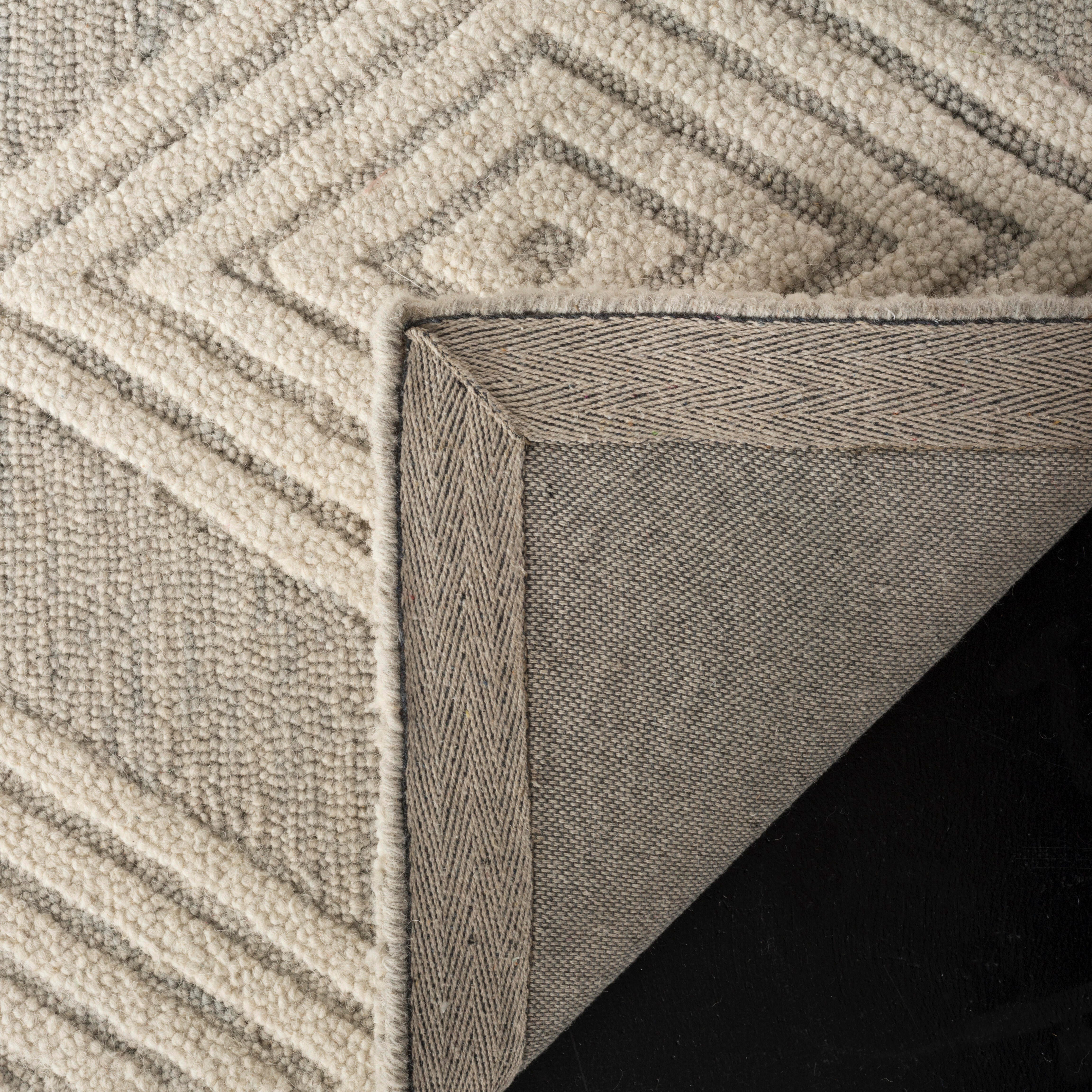 Safavieh Blossom Blossom 6' X 6' Square Area Rug, Silver/Ivory, large