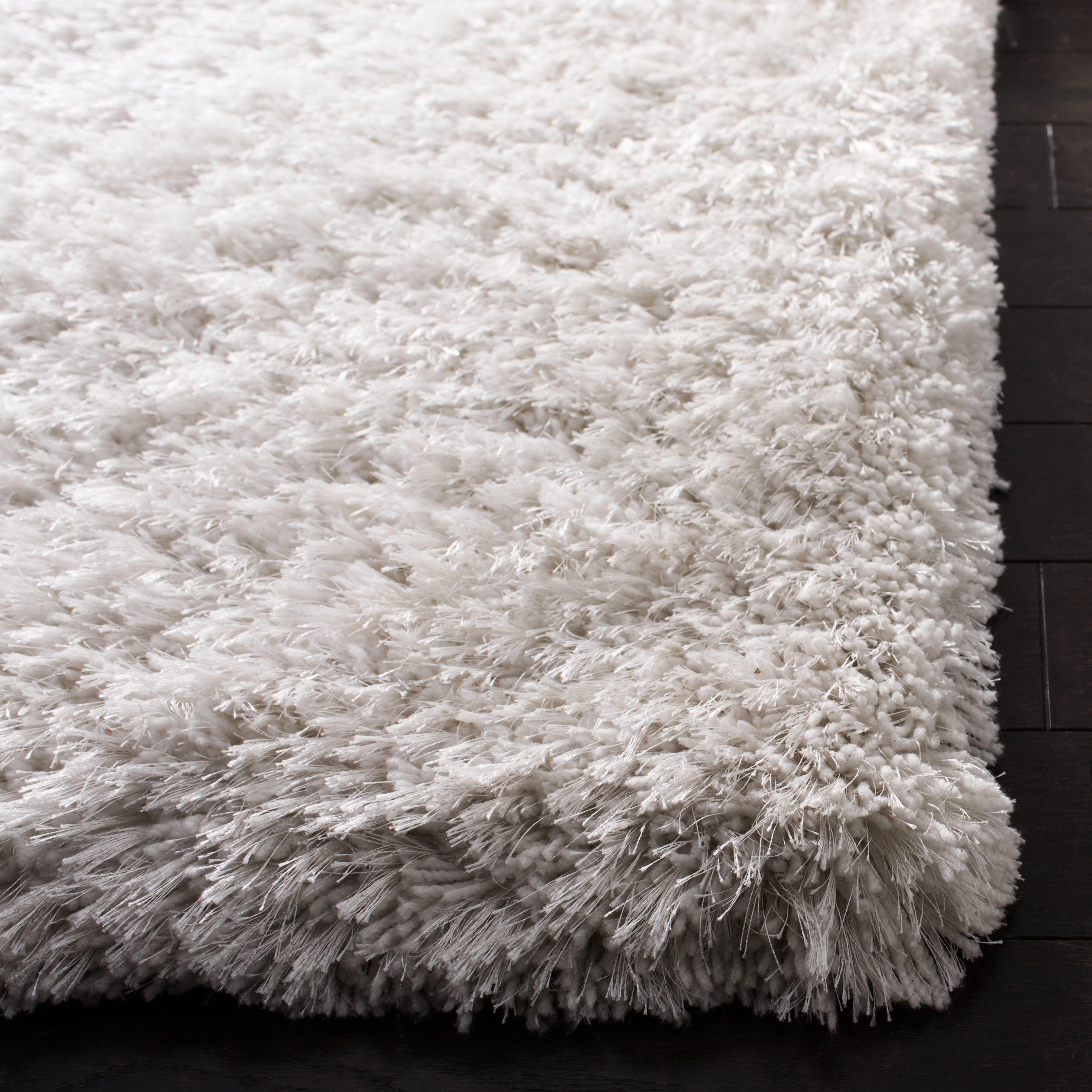 Safavieh Atlantic Shag 4' x 6' Runner Rug, Ivory, large
