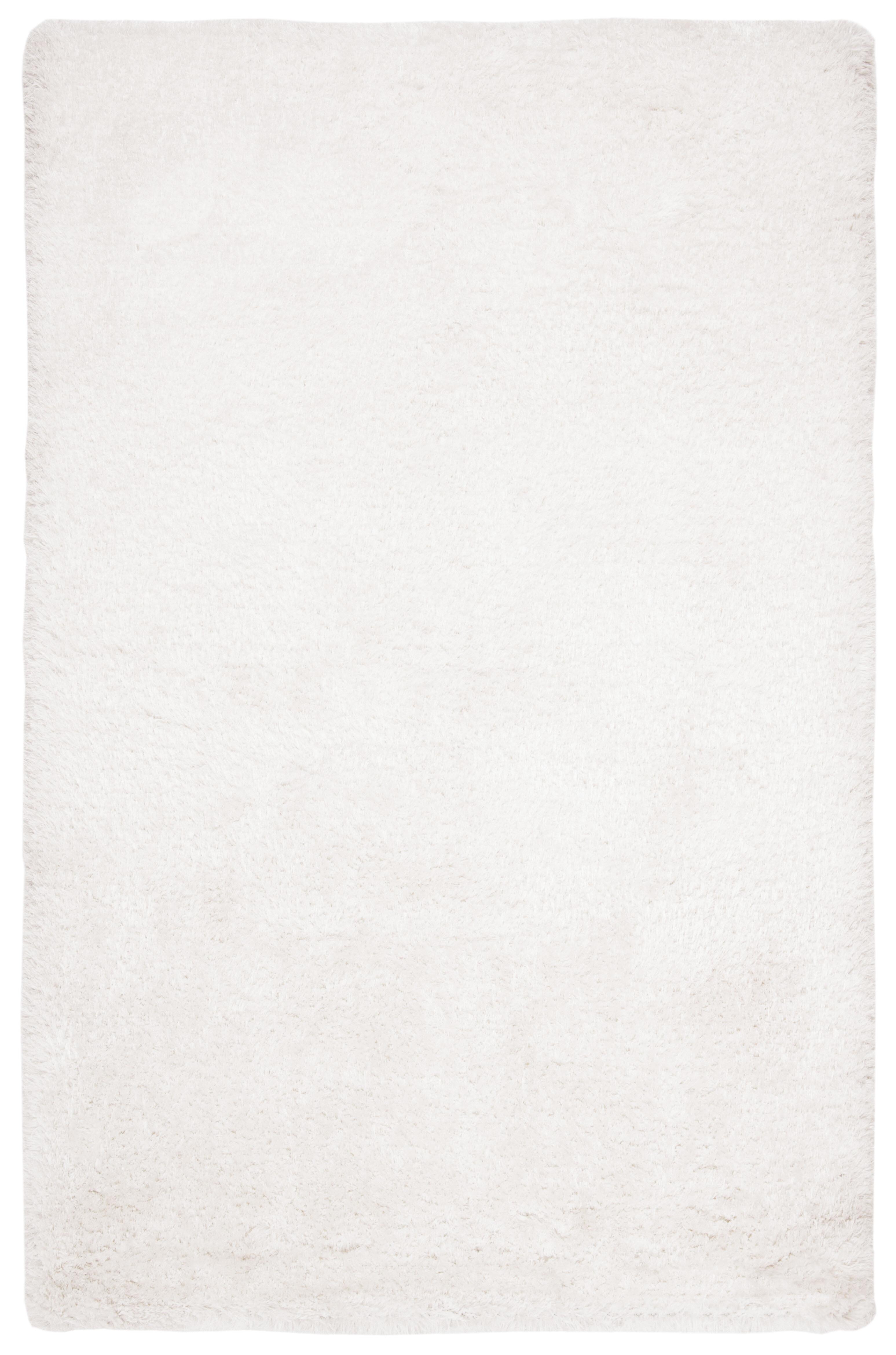 Atlantic Shag 5' x 8' Area Rug, Ivory, large