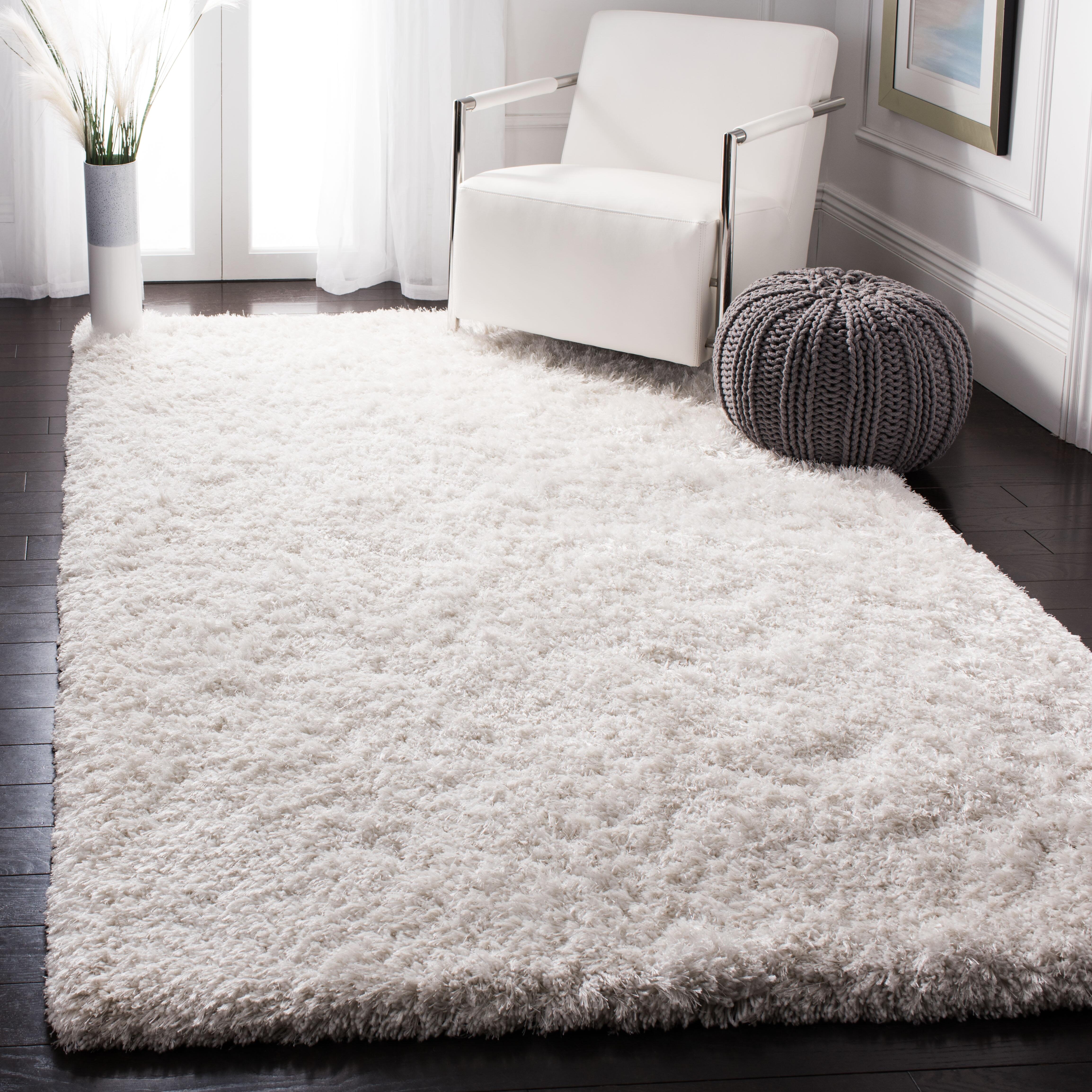 Safavieh Atlantic Shag 8' x 10' Area Rug, Ivory, large
