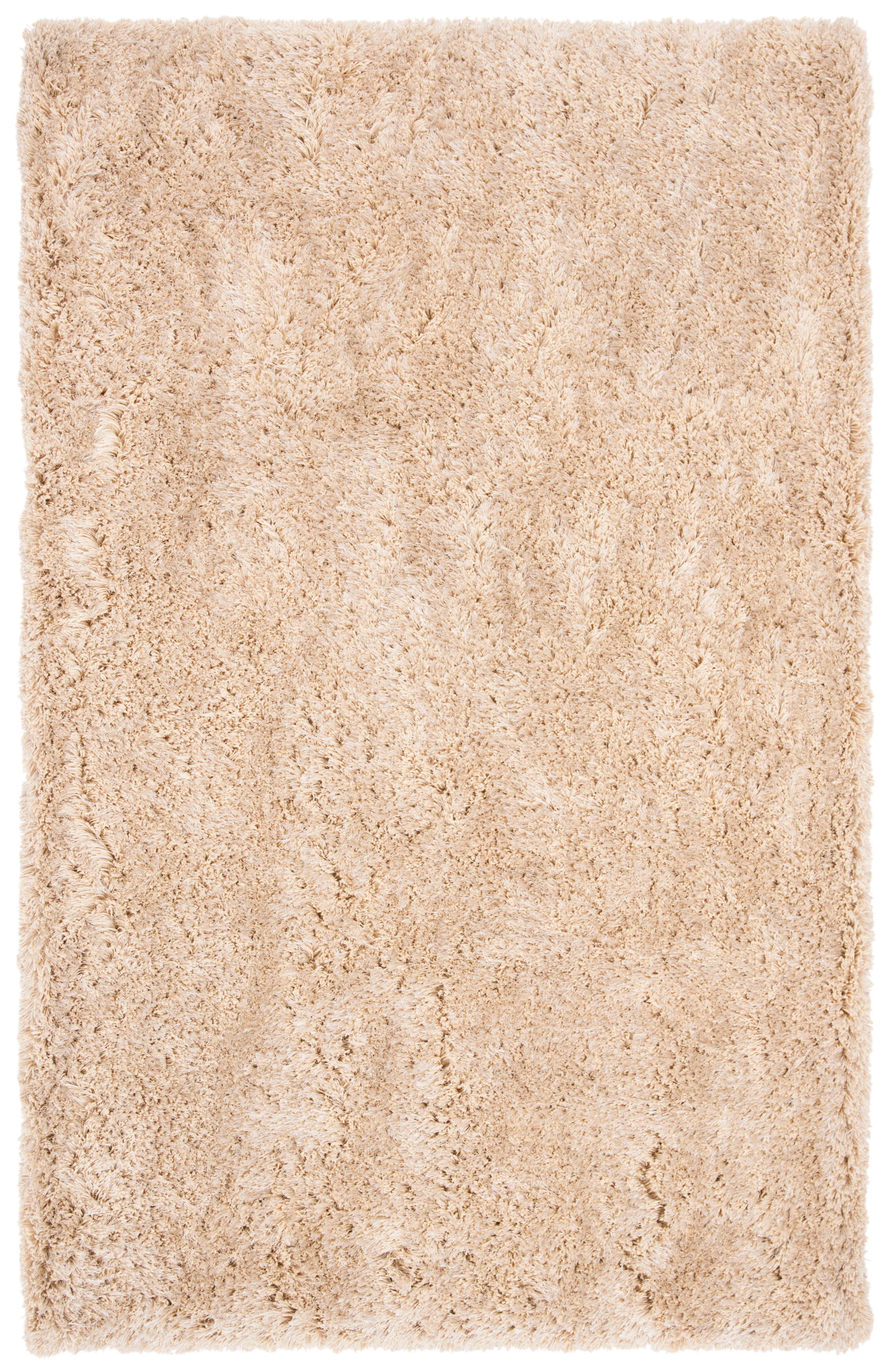 Safavieh Atlantic Shag 5' x 8' Area Rug, Beige, large