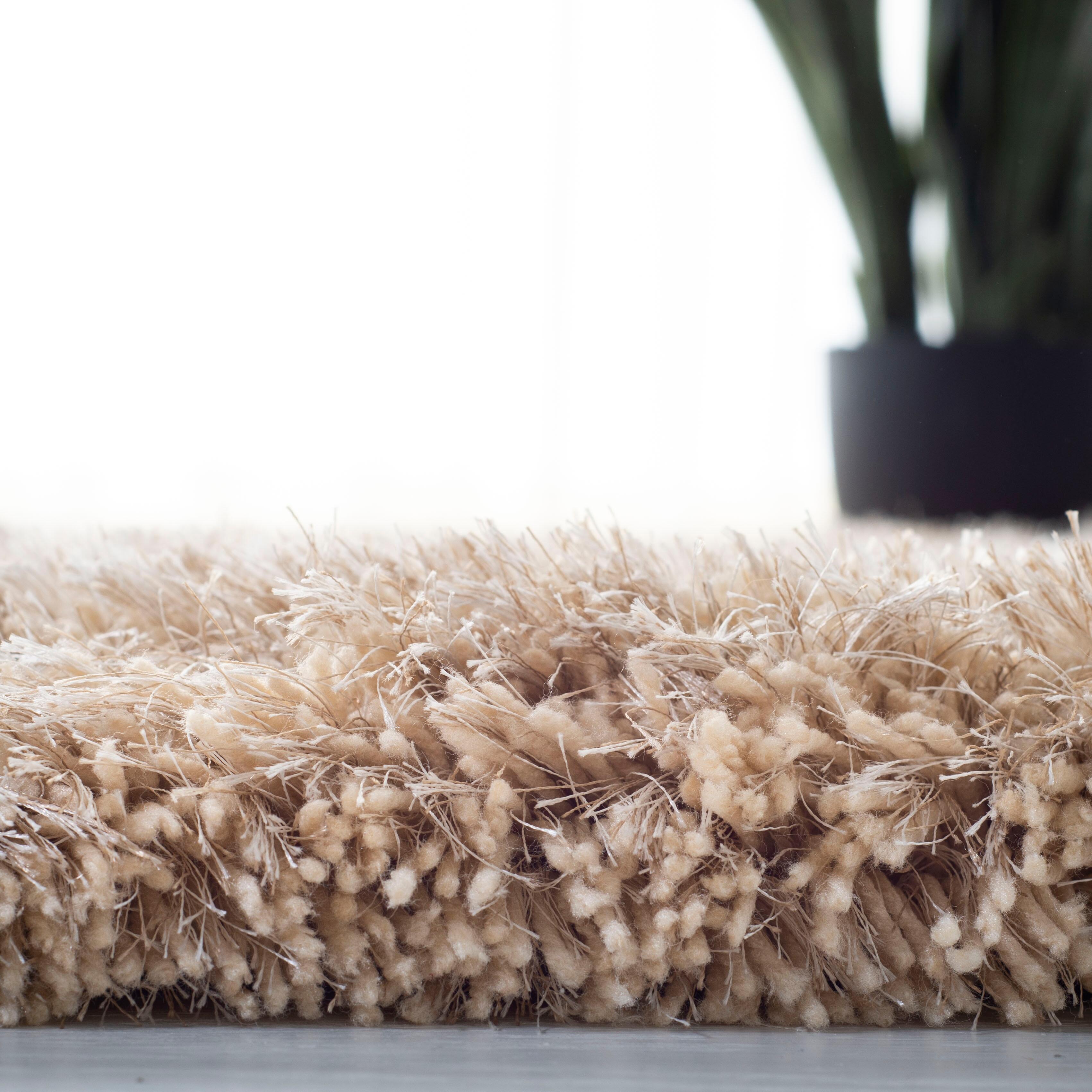 Safavieh Atlantic Shag 8' x 10' Area Rug, Beige, large