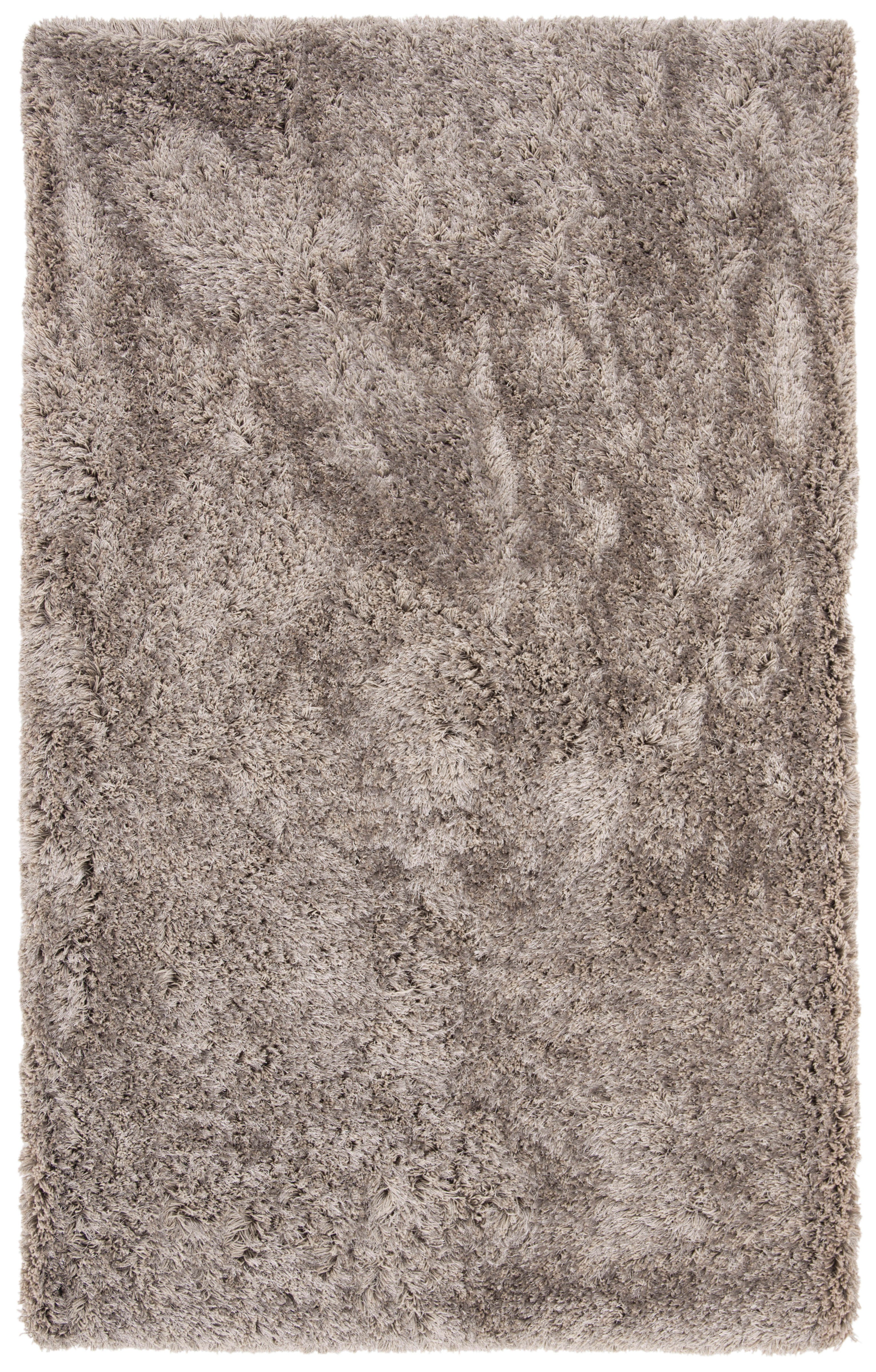 Atlantic Shag 4' x 6' Runner Rug, Gray, large