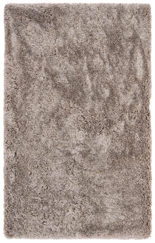 Atlantic Shag 4' x 6' Runner Rug, Gray, large