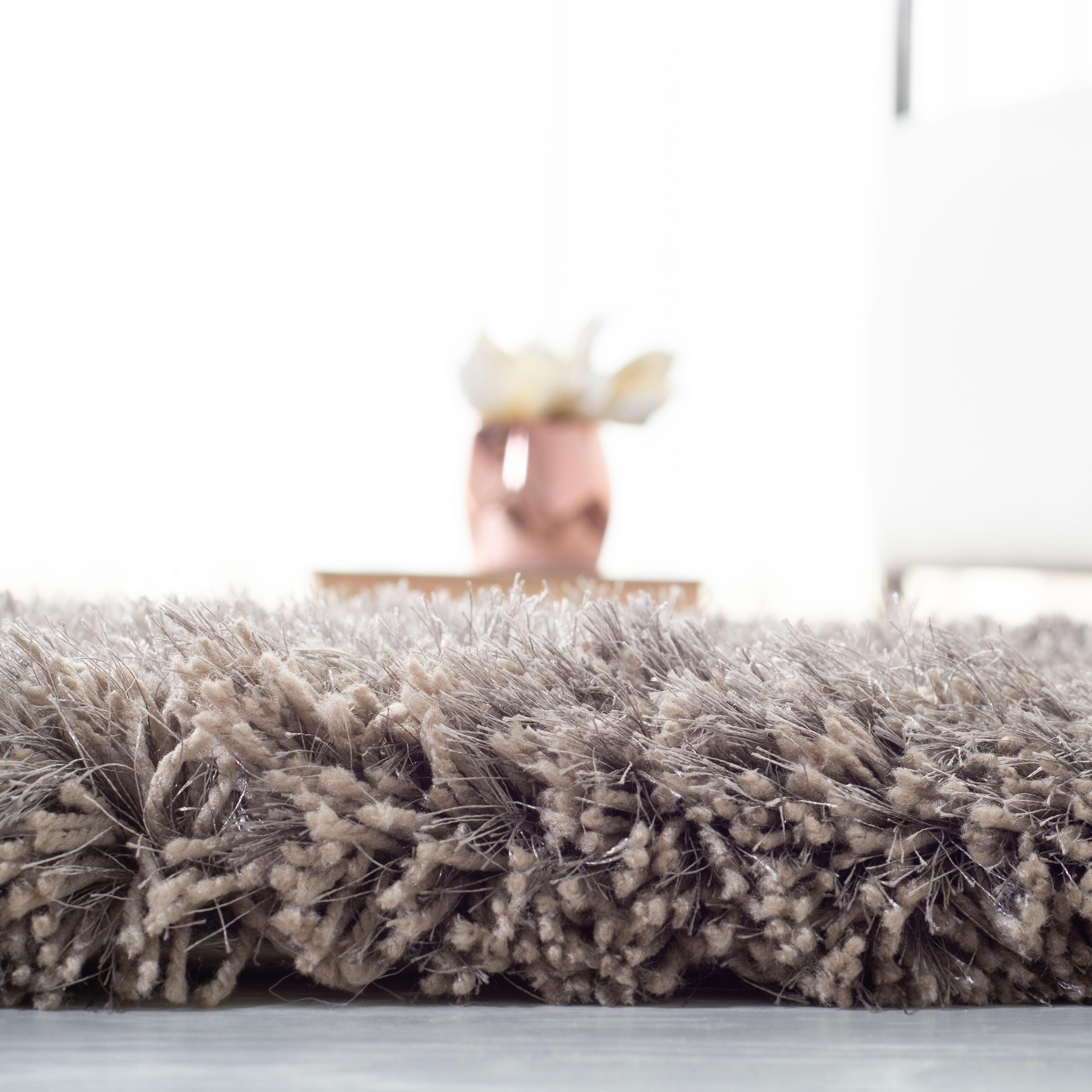 Safavieh Atlantic Shag 4' x 6' Runner Rug, Gray, large