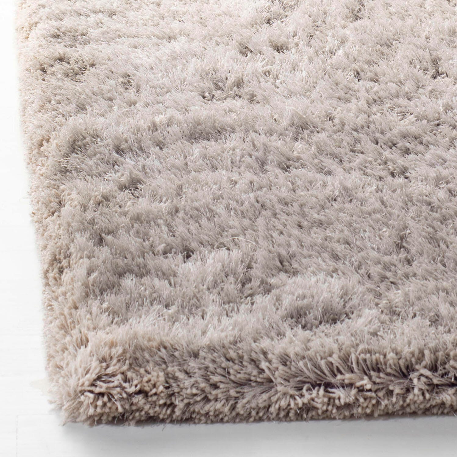 Safavieh Atlantic Shag 4' x 6' Runner Rug, Silver, large