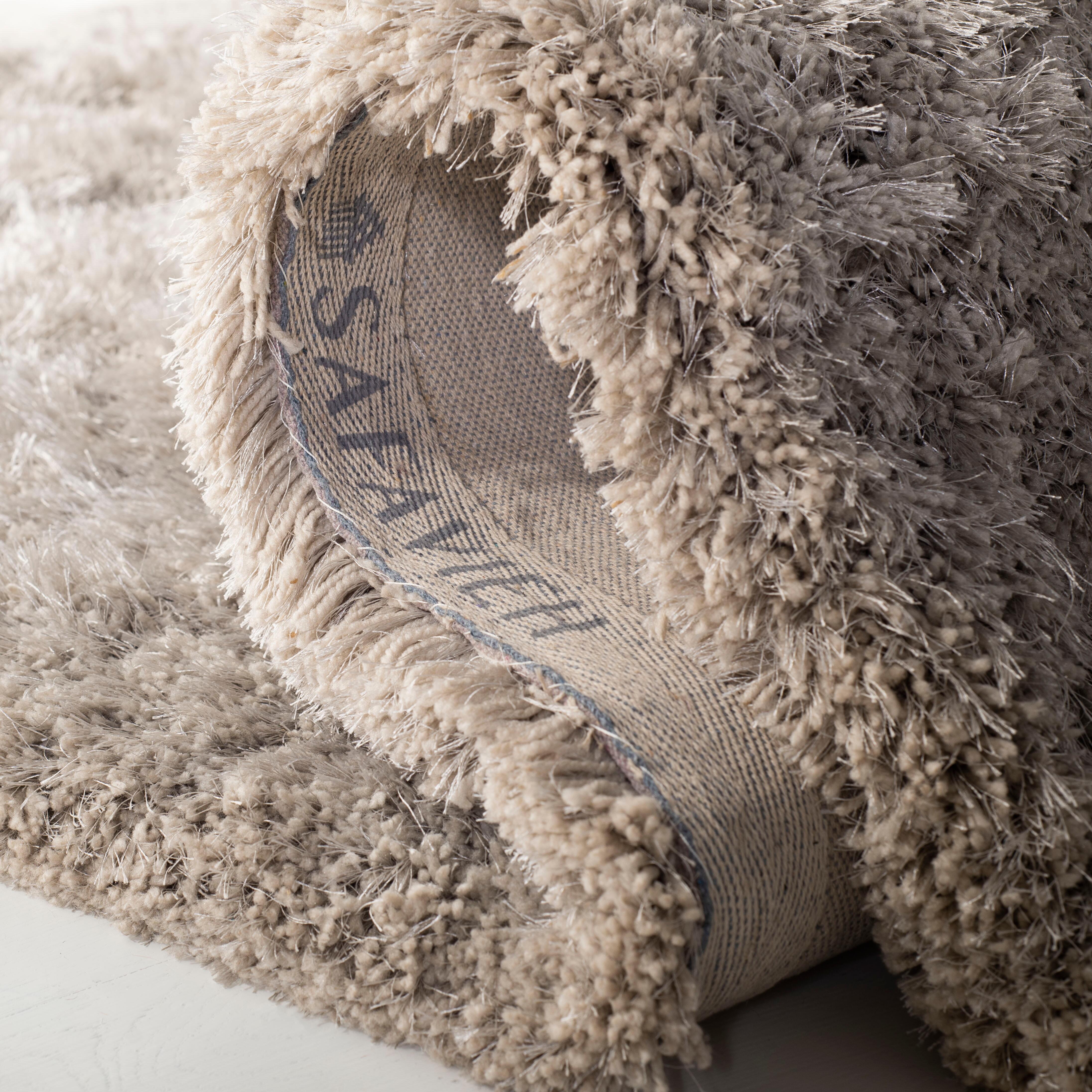 Safavieh Atlantic Shag 4' x 6' Runner Rug, Silver, large