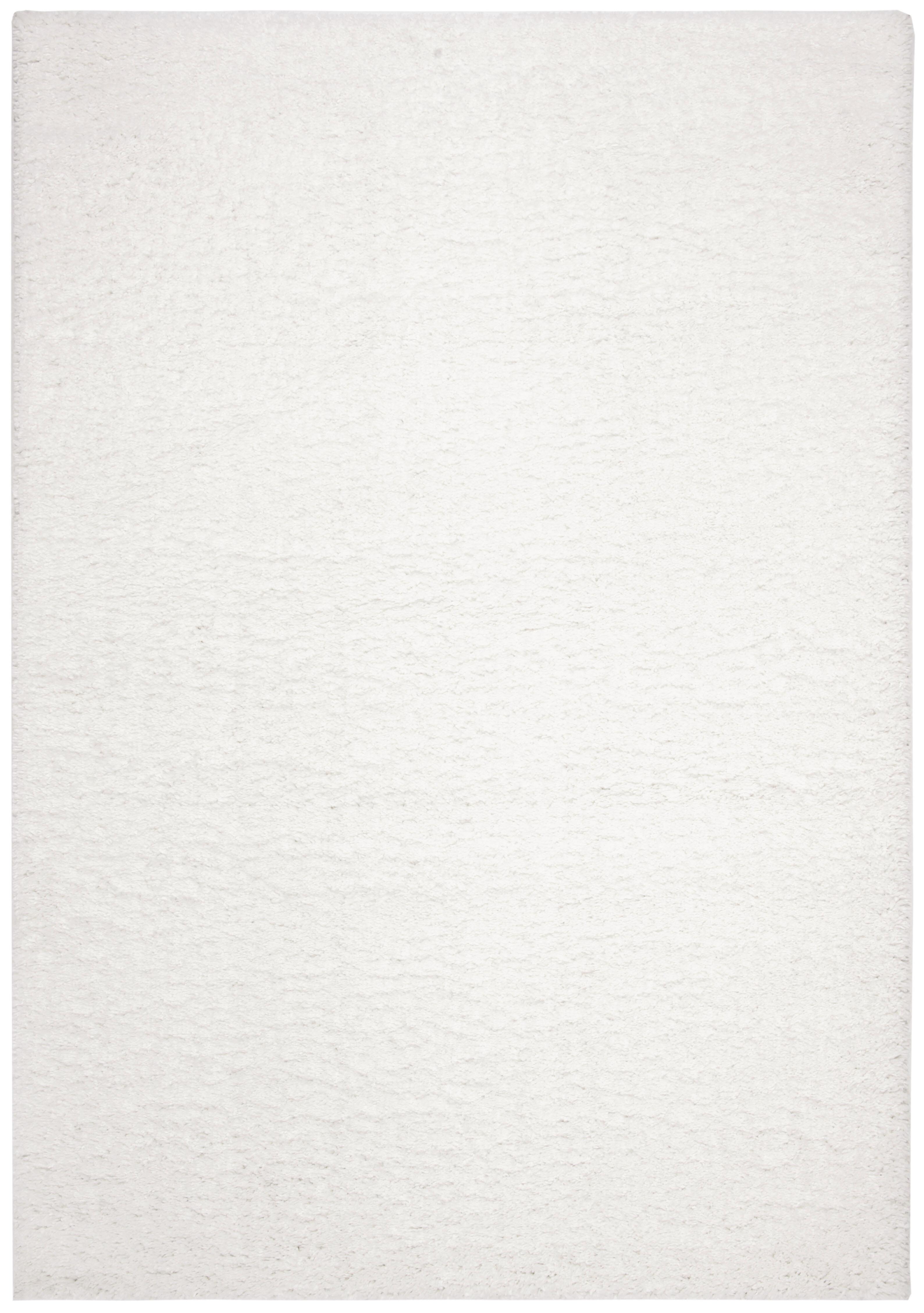 August Shag 5'3" x 7'6" Area Rug, White, large