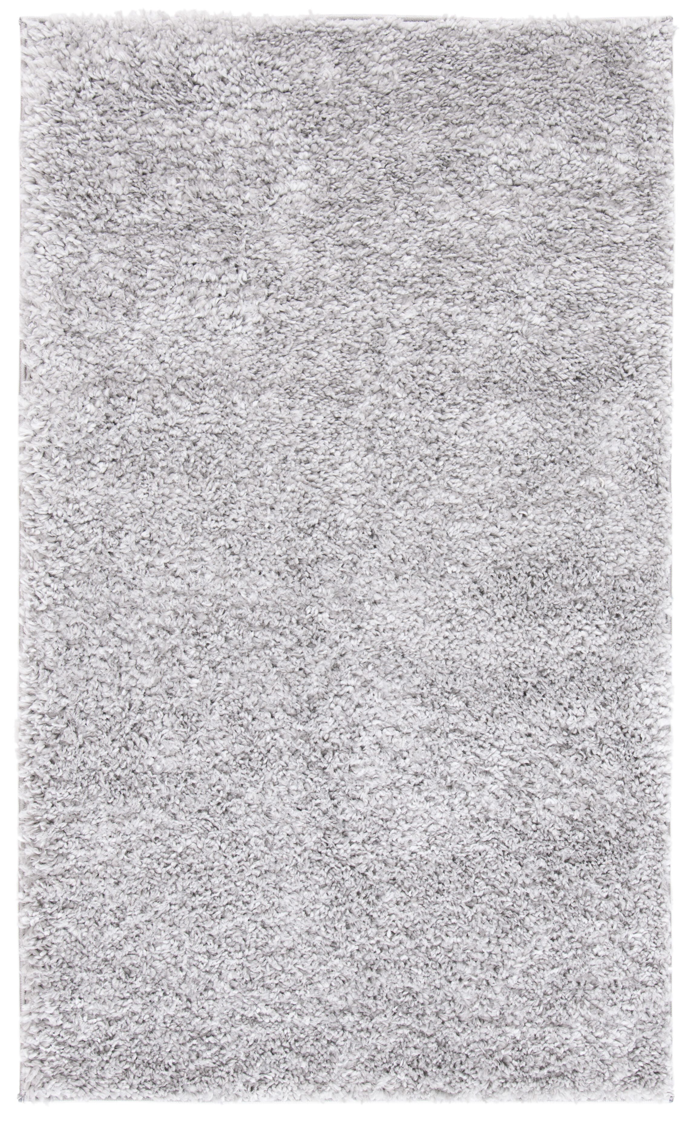 August Shag 2'3" x 4' Runner Rug, Silver, rollover