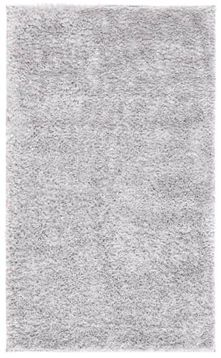August Shag 2'3" x 4' Runner Rug, Silver, large