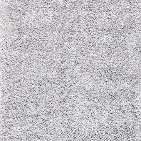 August Shag 2'3" x 4' Runner Rug, Silver, large