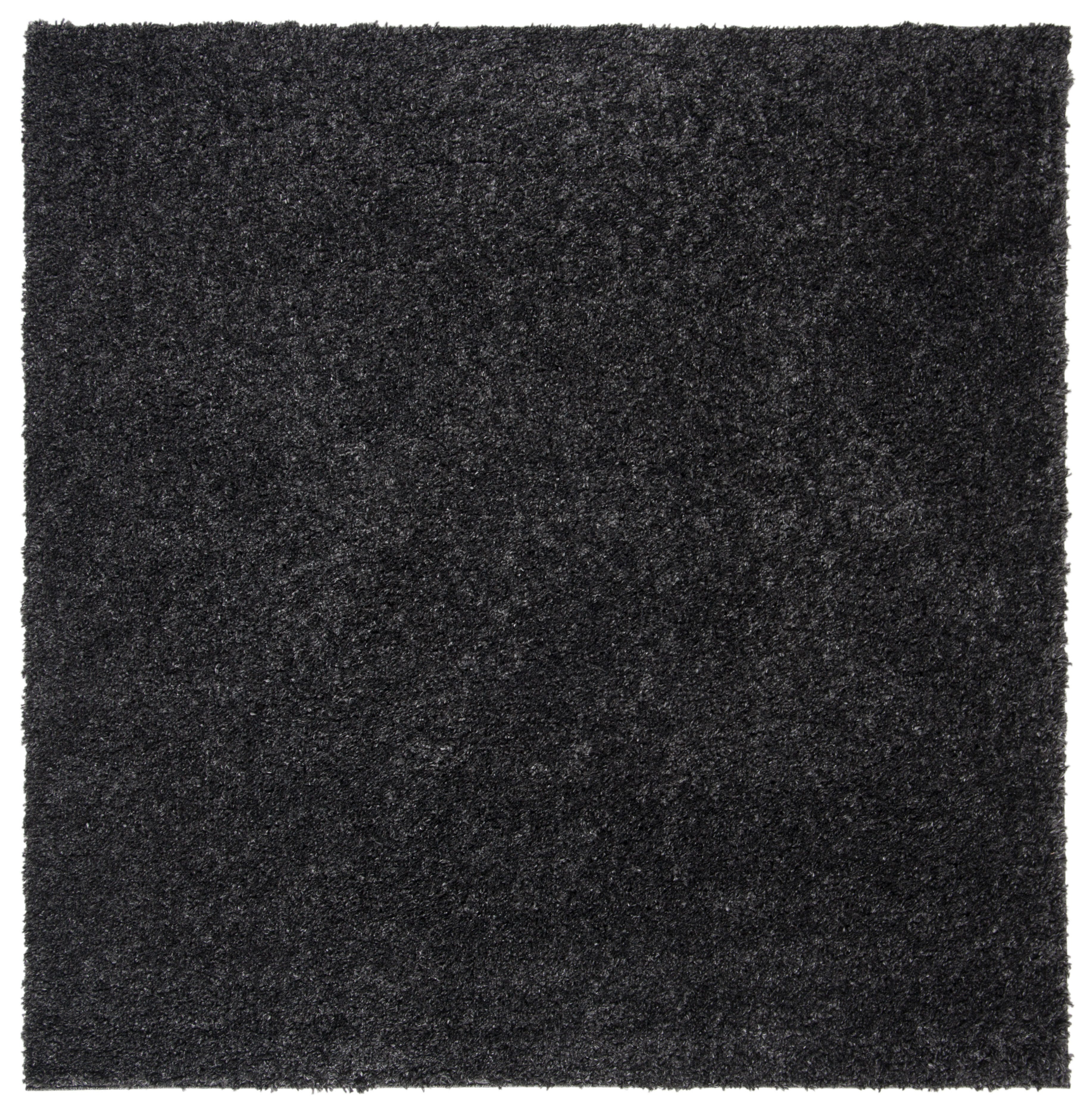 August Shag 6'7" x 6'7" Square Area Rug, Charcoal, rollover