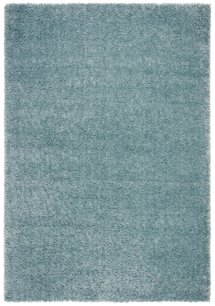 August Shag 4' x 6' Runner Rug, Aqua, large