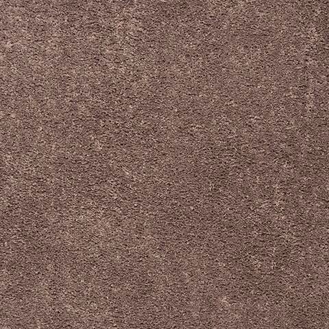 August Shag 3' x 3' Round Accent Rug, Taupe, large