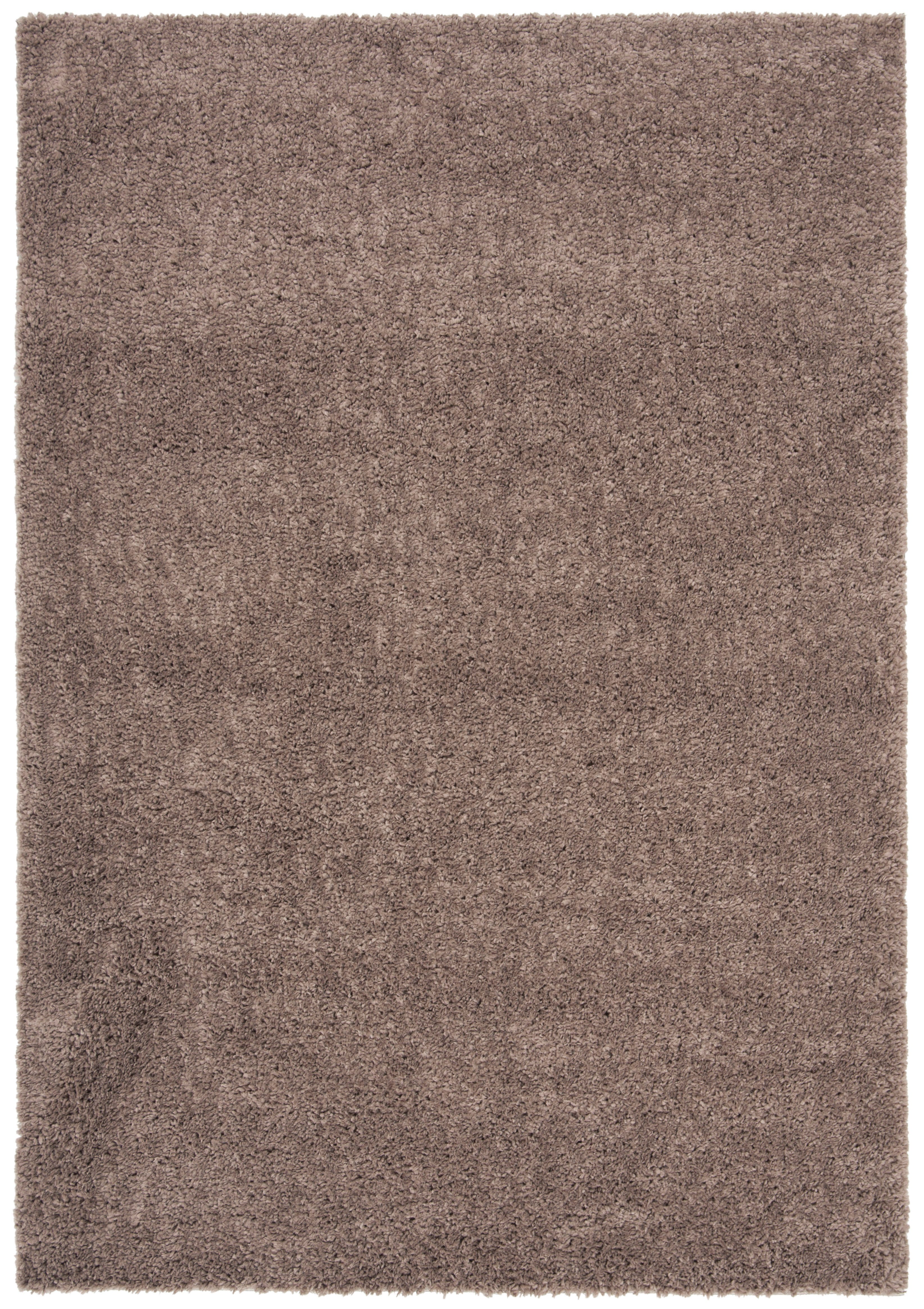 August Shag 5'3" x 7'6" Area Rug, Taupe, large
