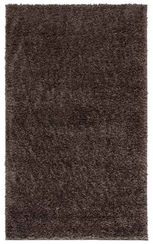 August Shag 3' x 5' Runner Rug, Brown, rollover
