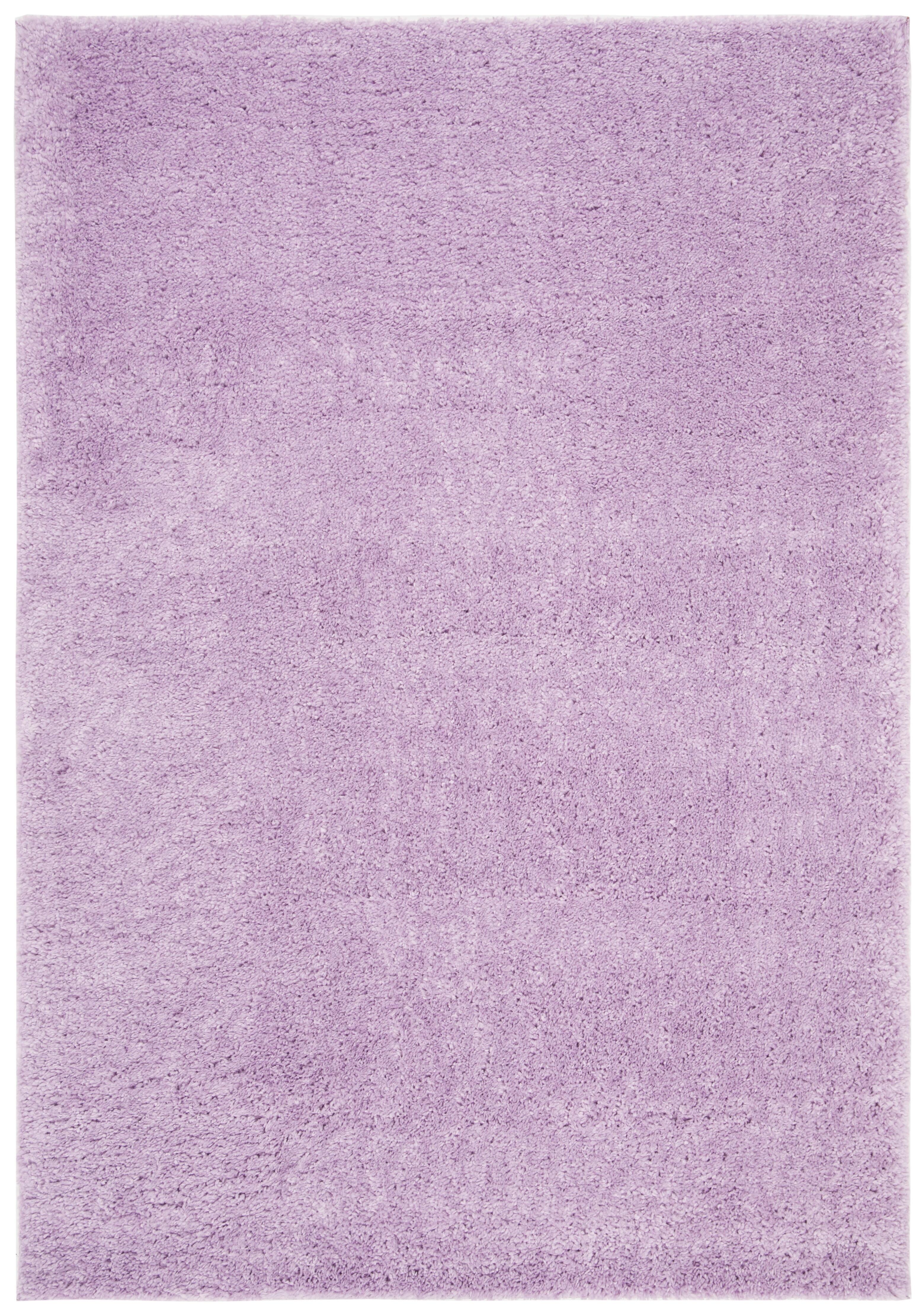 August Shag 6' x 9' Area Rug, Lilac, large