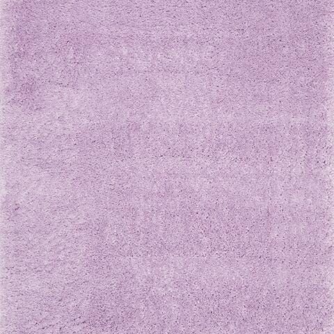 August Shag 6' x 9' Area Rug, Lilac, large