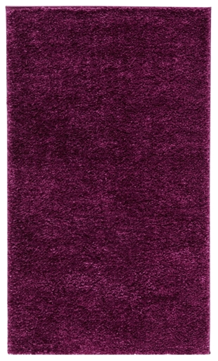 August Shag 2'3" x 4' Runner Rug, Purple, rollover