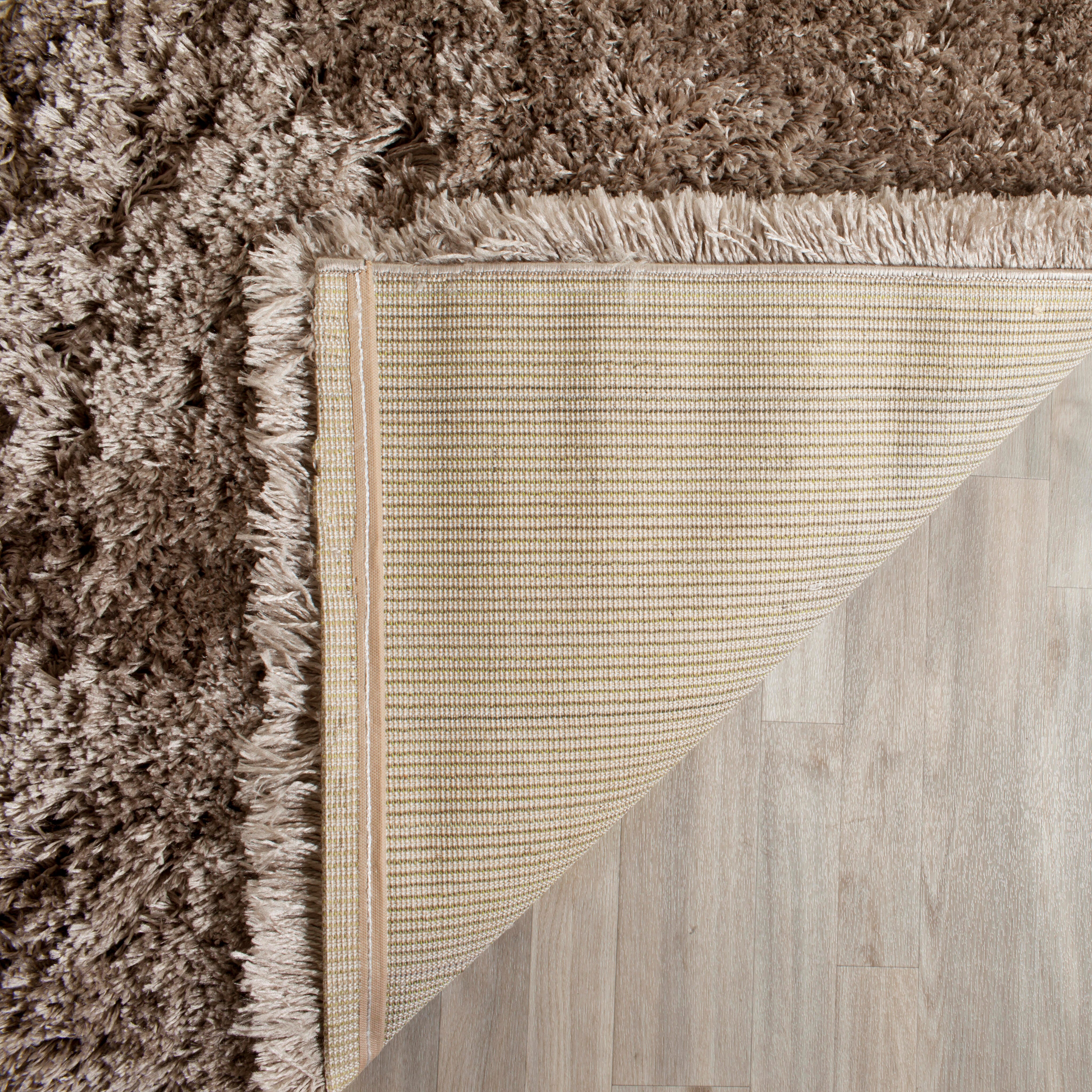 Safavieh Polar Shag Polar Shag 2'3" x 6' Runner, Mushroom Brown, large